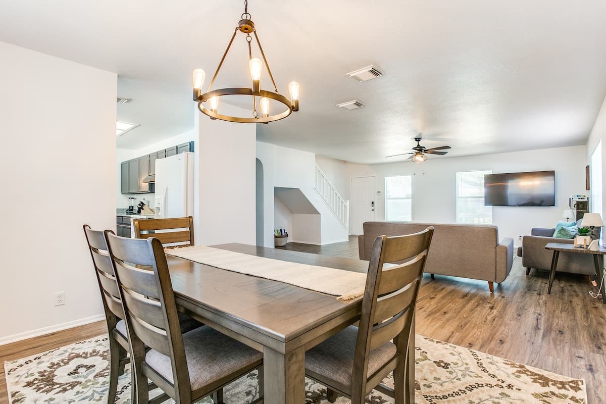 Lounge and Dining area.
