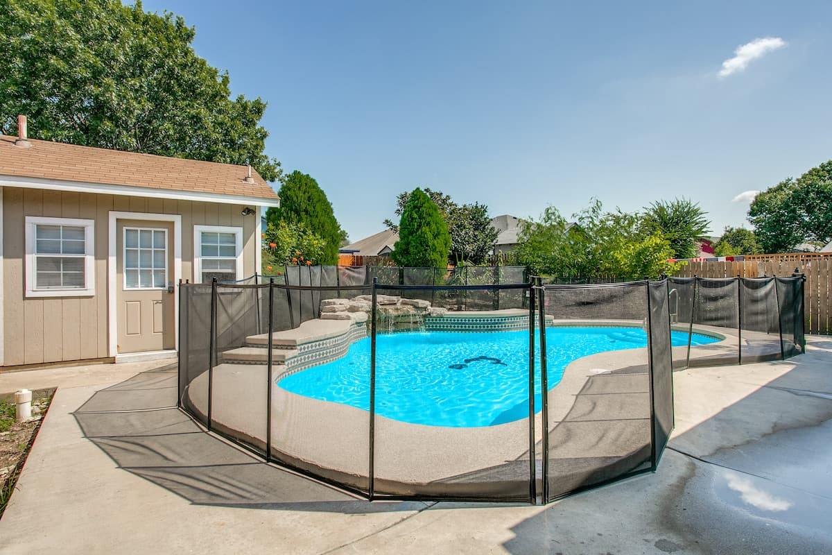 Pool and the Pool House.